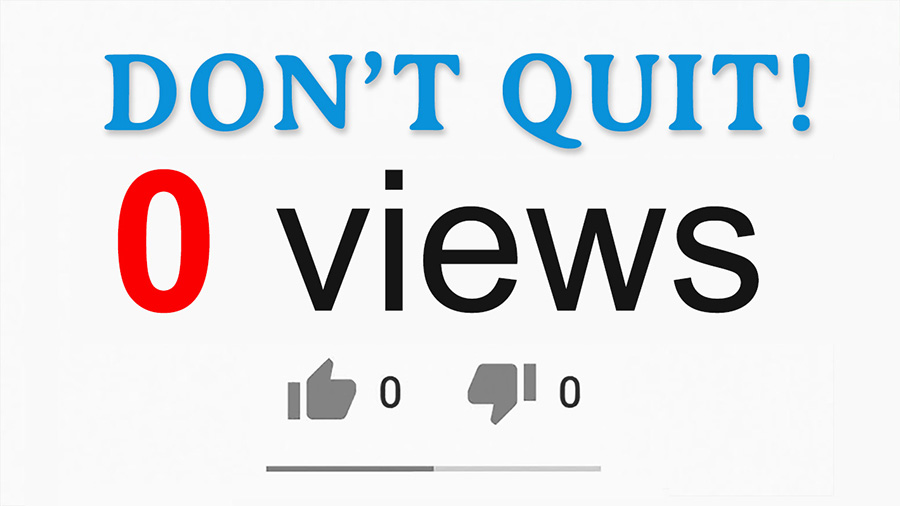how to deal with youtube no views